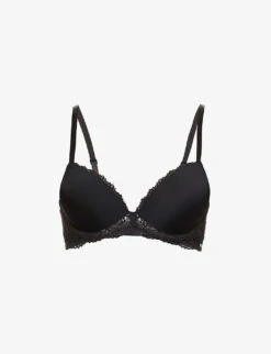 Calvin Klein Comfort Lotus-lace Lift Demi Bra