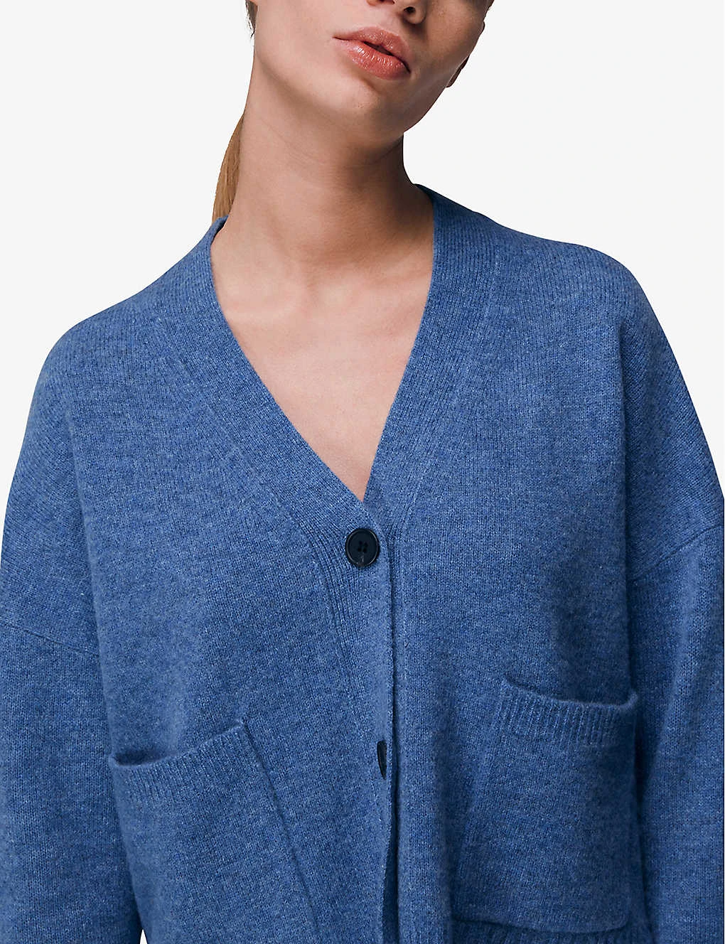 Whistles Twin-pocket Wool Cardigan 5 Whistles Twin-pocket Wool Cardigan - Image 3