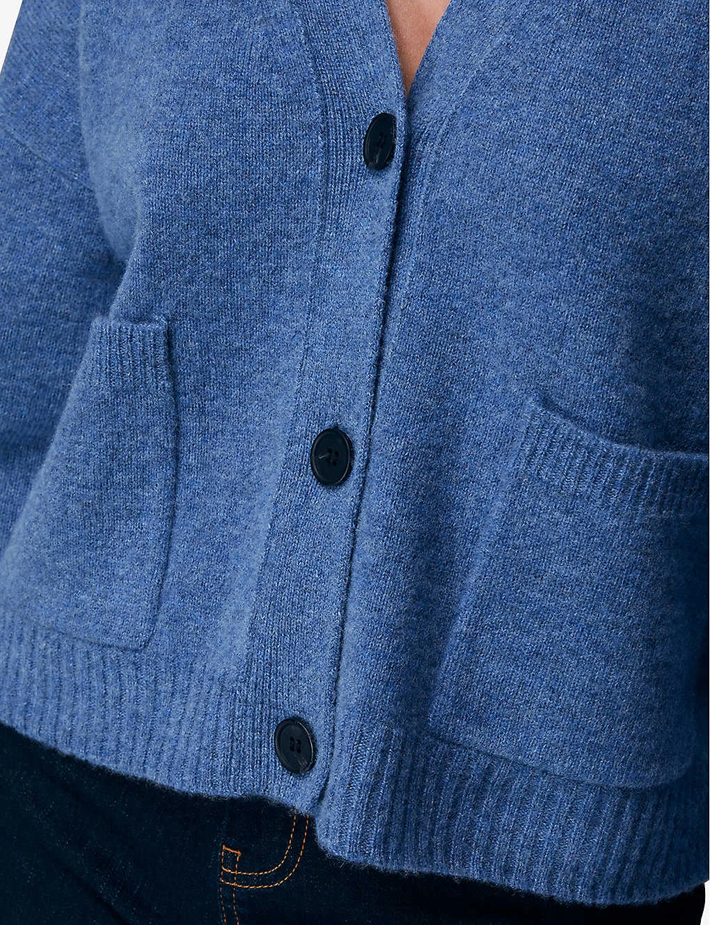 Whistles Twin-pocket Wool Cardigan 7 Whistles Twin-pocket Wool Cardigan - Image 5