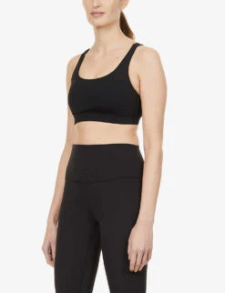 Lululemon Energy Stretch-knit Sports Bra -Reisi Clothing Shop R03897516 BLACK ALT02