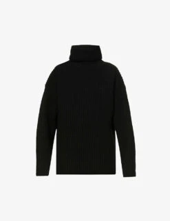 Joseph High-neck Ribbed Wool Jumper