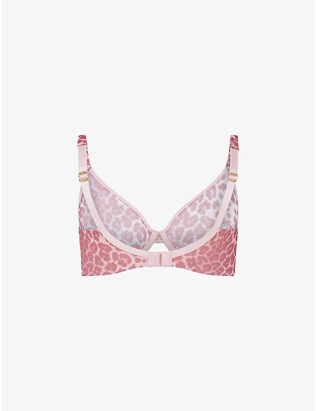 AGENT PROVOCATEUR Lucky Leopard-print Mesh Bra 4 AGENT PROVOCATEUR Lucky Leopard-print Mesh Bra - Image 2