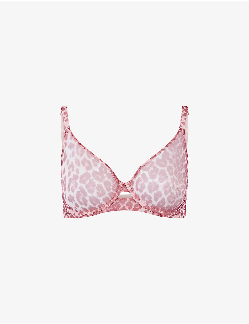 AGENT PROVOCATEUR Lucky Leopard-print Mesh Bra 3 AGENT PROVOCATEUR Lucky Leopard-print Mesh Bra