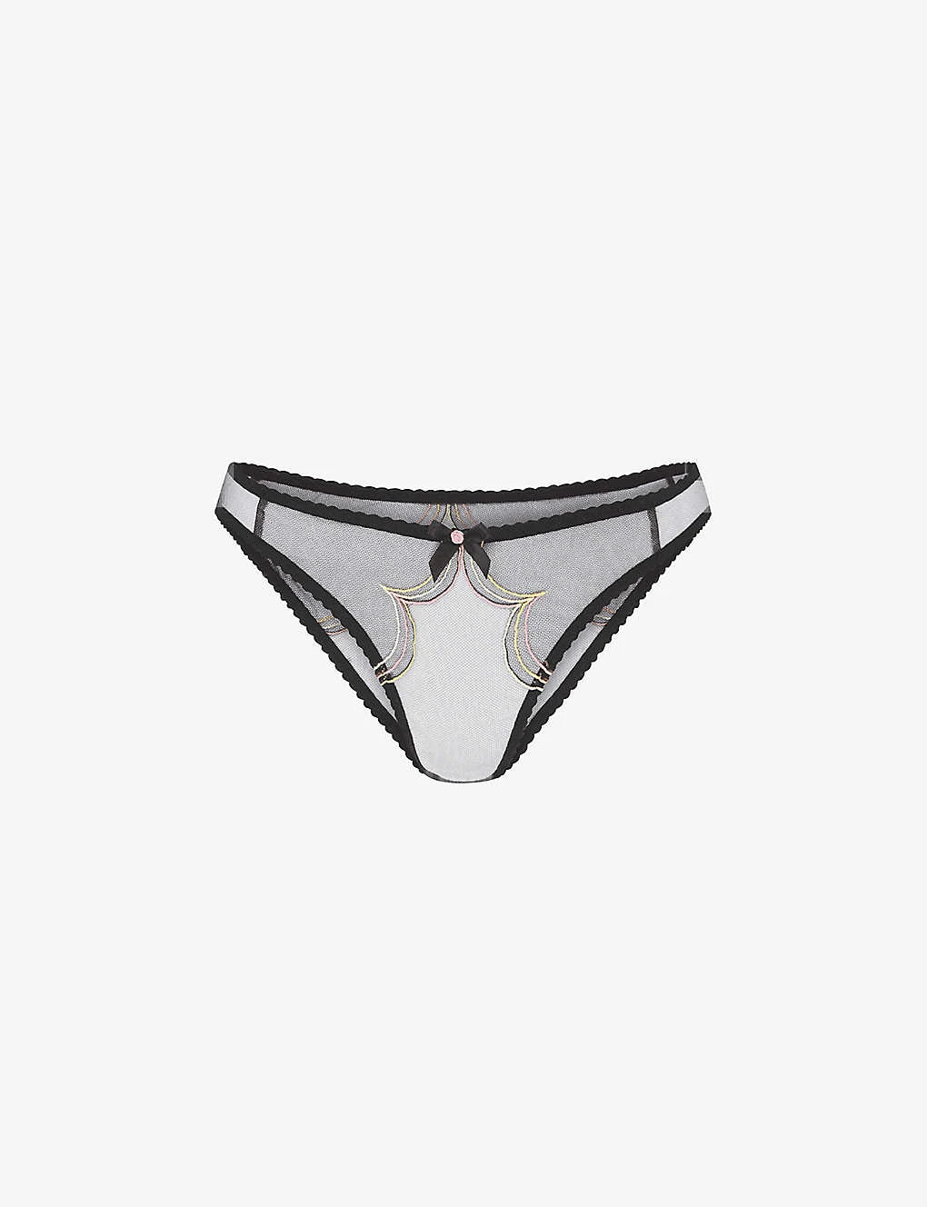 AGENT PROVOCATEUR Lorna Low-rise Mesh Briefs 3 AGENT PROVOCATEUR Lorna Low-rise Mesh Briefs
