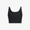 Tempo Ribbed Stretch-woven Bra -Reisi Clothing Shop R03938561 BLACKRIB M