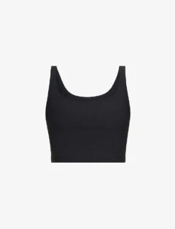 Tempo Ribbed Stretch-woven Bra