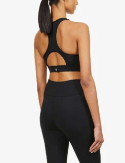 Front Row Stretch-woven Bra -Reisi Clothing Shop R03938562 BLACK ALT03