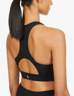 Front Row Stretch-woven Bra -Reisi Clothing Shop R03938562 BLACK ALT04