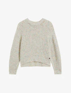 Ted Baker Dorras Cotton-blend Boucle Jumper