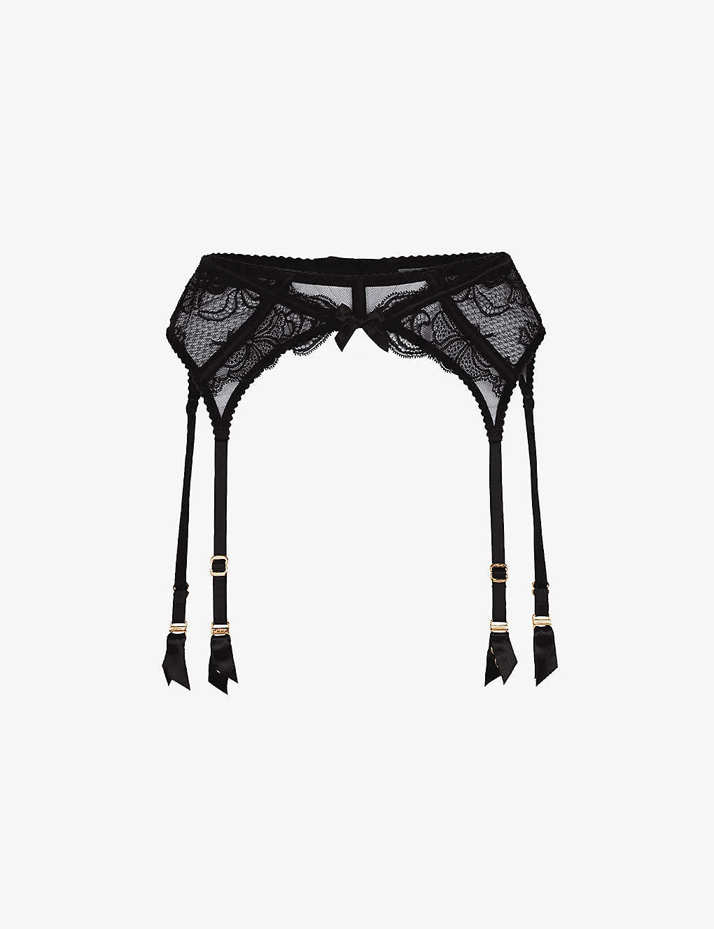 AGENT PROVOCATEUR Rozlyn High-rise Lace Suspenders 3 AGENT PROVOCATEUR Rozlyn High-rise Lace Suspenders