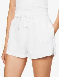 Rocco Towel-texture Woven Shorts -Reisi Clothing Shop R03968287 VANILLA ALT04