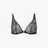 Passionata Ondine Sheer Stretch-lace Plunge Bra -Reisi Clothing Shop R03983034 011BLACK M