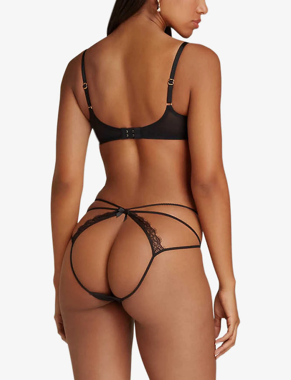 AGENT PROVOCATEUR Nyxie Ouvert Mid-rise Mesh Briefs 6 AGENT PROVOCATEUR Nyxie Ouvert Mid-rise Mesh Briefs - Image 4
