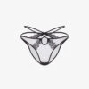 AGENT PROVOCATEUR Nyxie Ouvert Mid-rise Mesh Briefs 1 AGENT PROVOCATEUR Nyxie Ouvert Mid-rise Mesh Briefs -Reisi Clothing Shop R03992480 BLACKSAND M