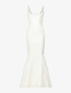 Estelle Corseted Satin Wedding Dress