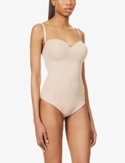 Wolford Forming Slim-fit Stretch-woven Body -Reisi Clothing Shop R04000750 POWDER ALT02