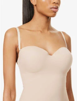 Wolford Forming Slim-fit Stretch-woven Body -Reisi Clothing Shop R04000750 POWDER ALT04