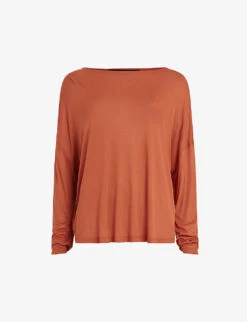 AllSaints Francesco Rita Semi-sheer Woven T-shirt