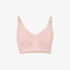 Body Silk Stretch-recycled-nylon Blend Nursing Bra 1 Body Silk Stretch-recycled-nylon Blend Nursing Bra -Reisi Clothing Shop R04074303 DUSTEDPEONY M
