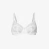Chantelle Orangerie Floral-embellished Underwired Lace Bra -Reisi Clothing Shop R04078414 MILK M