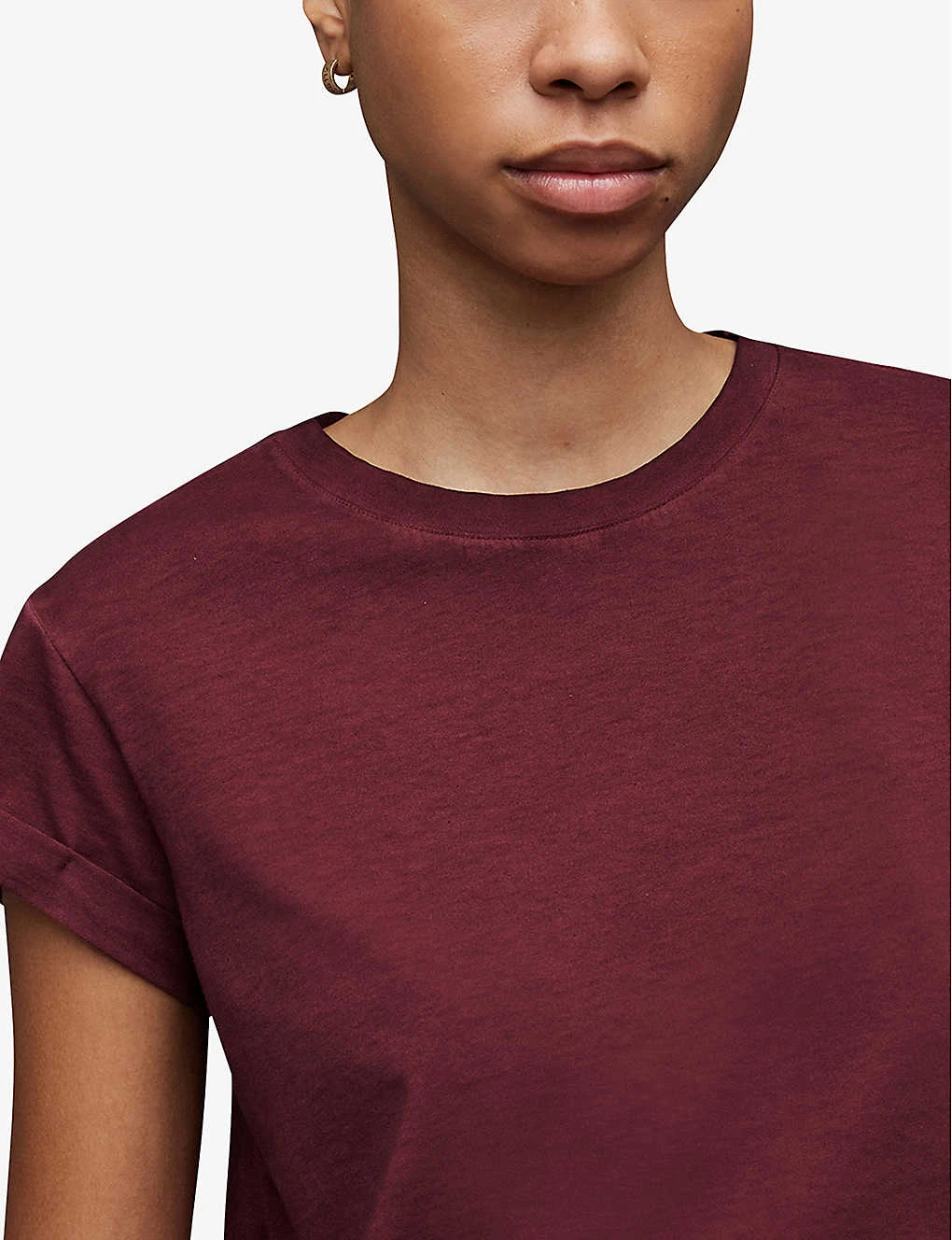 AllSaints Anna Logo-print Organic-cotton T-shirt 7 AllSaints Anna Logo-print Organic-cotton T-shirt - Image 5