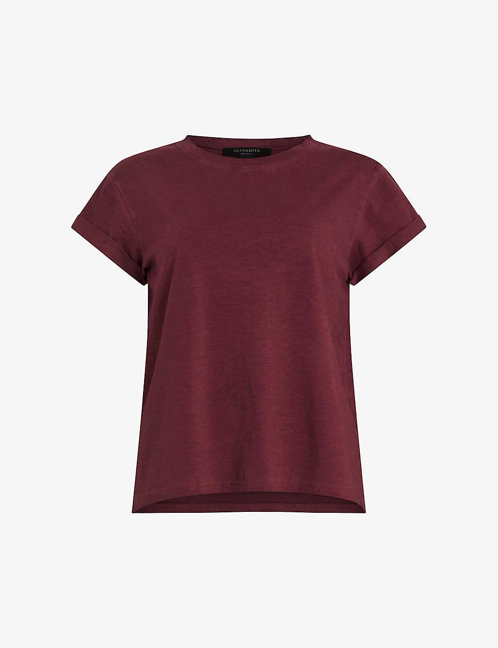 AllSaints Anna Logo-print Organic-cotton T-shirt 3 AllSaints Anna Logo-print Organic-cotton T-shirt