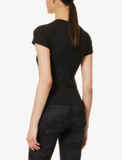 Lululemon Swiftly Tech 2.0 Stretch-knit T-shirt -Reisi Clothing Shop R04082433 BLACKBLACK ALT03