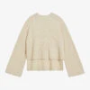 Ted Baker Prisela Wide-sleeve Cashmere-blend Jumper