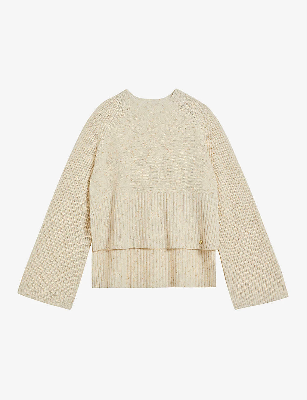 Ted Baker Prisela Wide-sleeve Cashmere-blend Jumper 3 Ted Baker Prisela Wide-sleeve Cashmere-blend Jumper