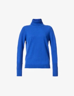 ME AND EM Turtle-neck Wool And Cashmere-blend Jumper