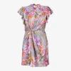 AllSaints Jemille Lucia Floral-print Woven Mini Dress