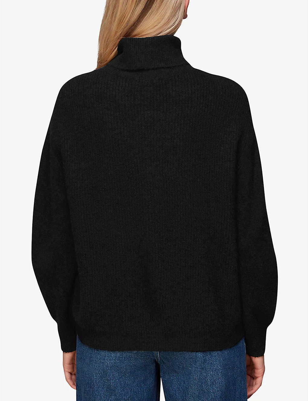 Whistles Oversized Roll-neck Rib-knit Jumper 6 Whistles Oversized Roll-neck Rib-knit Jumper - Image 4