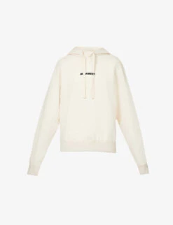 Jil Sander Brand-print Relaxed-fit Cotton-jersey Sweatshirt