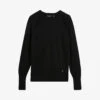 Ted Baker Raglan-sleeve Stitch-insert Knitted Jumper