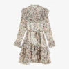 Ted Baker Aisha Folk Floral-print Woven Mini Dress -Reisi Clothing Shop R04093894 IVORY M