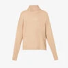 Joseph Turtleneck Cashmere-blend Knitted Jumper -Reisi Clothing Shop R04095143 LIGHTCAMEL M