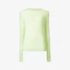 Joseph Regular-fit Round-neck Cashmere Jumper -Reisi Clothing Shop R04095144 OLIVINE M