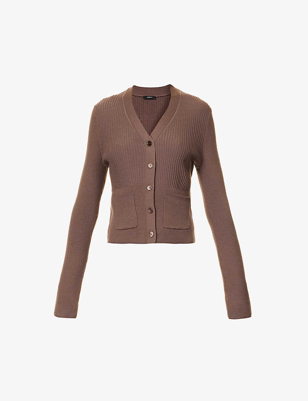 Joseph Ribbed Slim-fit Wool-blend Knitted Cardigan 3 Joseph Ribbed Slim-fit Wool-blend Knitted Cardigan