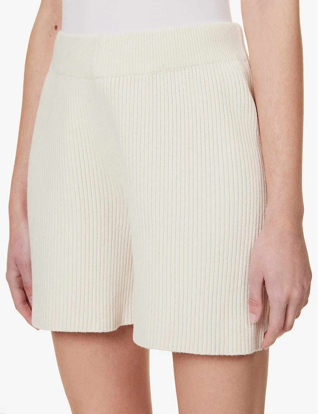 Joseph Relaxed-fit Mid-rise Silk-blend Knitted Shorts 7 Joseph Relaxed-fit Mid-rise Silk-blend Knitted Shorts - Image 5