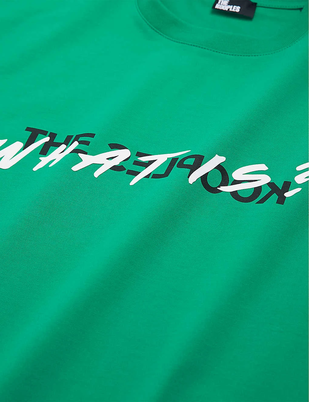 THE KOOPLES Slogan-print Cotton-jersey T-shirt 4 THE KOOPLES Slogan-print Cotton-jersey T-shirt - Image 2