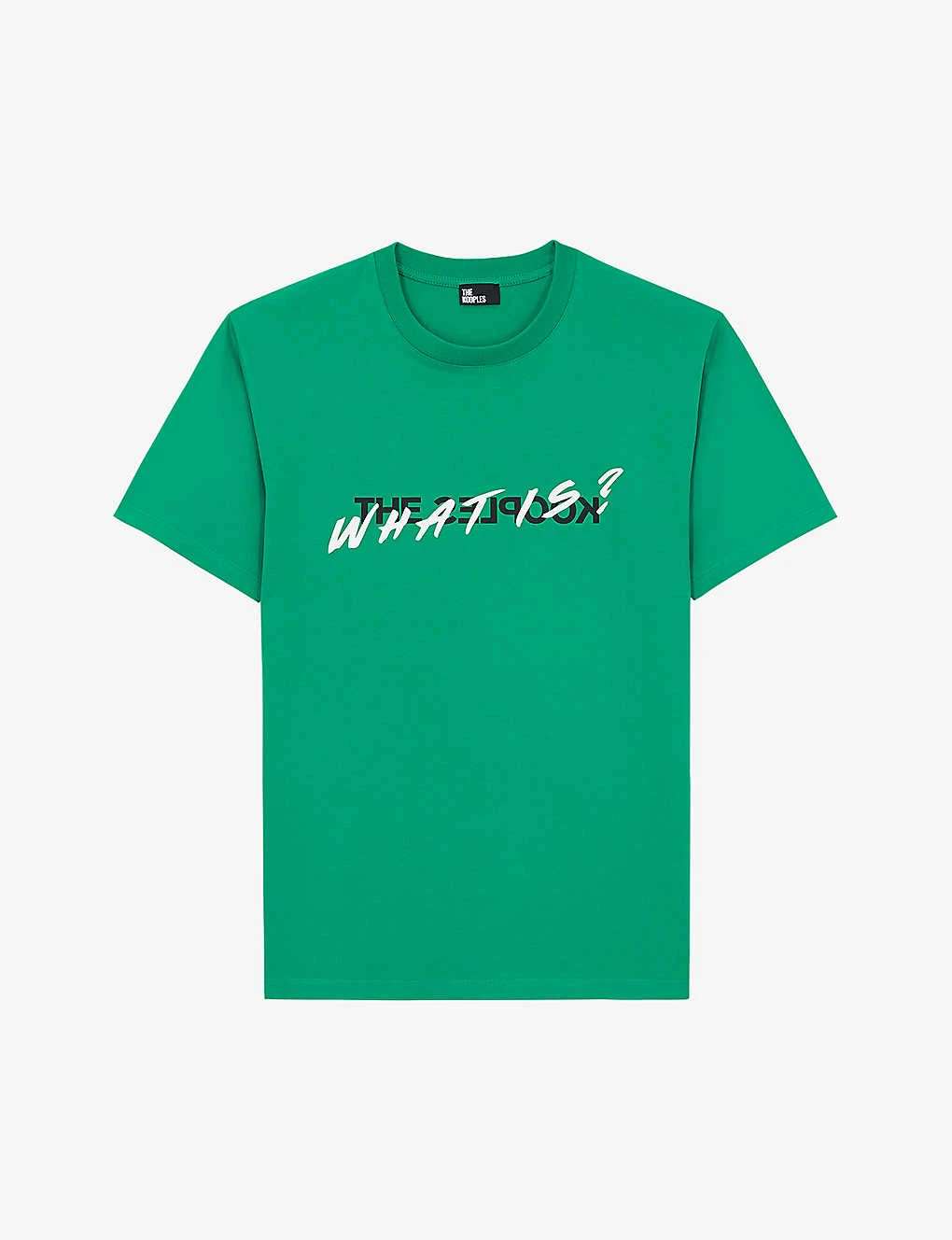 THE KOOPLES Slogan-print Cotton-jersey T-shirt 3 THE KOOPLES Slogan-print Cotton-jersey T-shirt