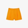 Sandro Benjamin High-rise Woven Shorts -Reisi Clothing Shop R04102437 JAUNESORANGES M