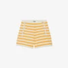 CLAUDIE PIERLOT Striped Button Terry Cotton-blend Shorts -Reisi Clothing Shop R04103431 DIVERS M