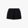 Moretti Mid-rise Cotton Shorts -Reisi Clothing Shop R04104259 BLACK M