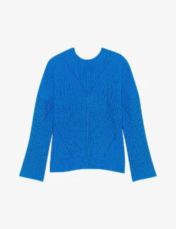 Maje Madinio Ribbed Cashmere Jumper