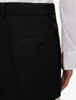 Sacai Thomas Curved-hem Cotton Mini Dress -Reisi Clothing Shop R04110204 OFFWHITEXBLACK ALT06