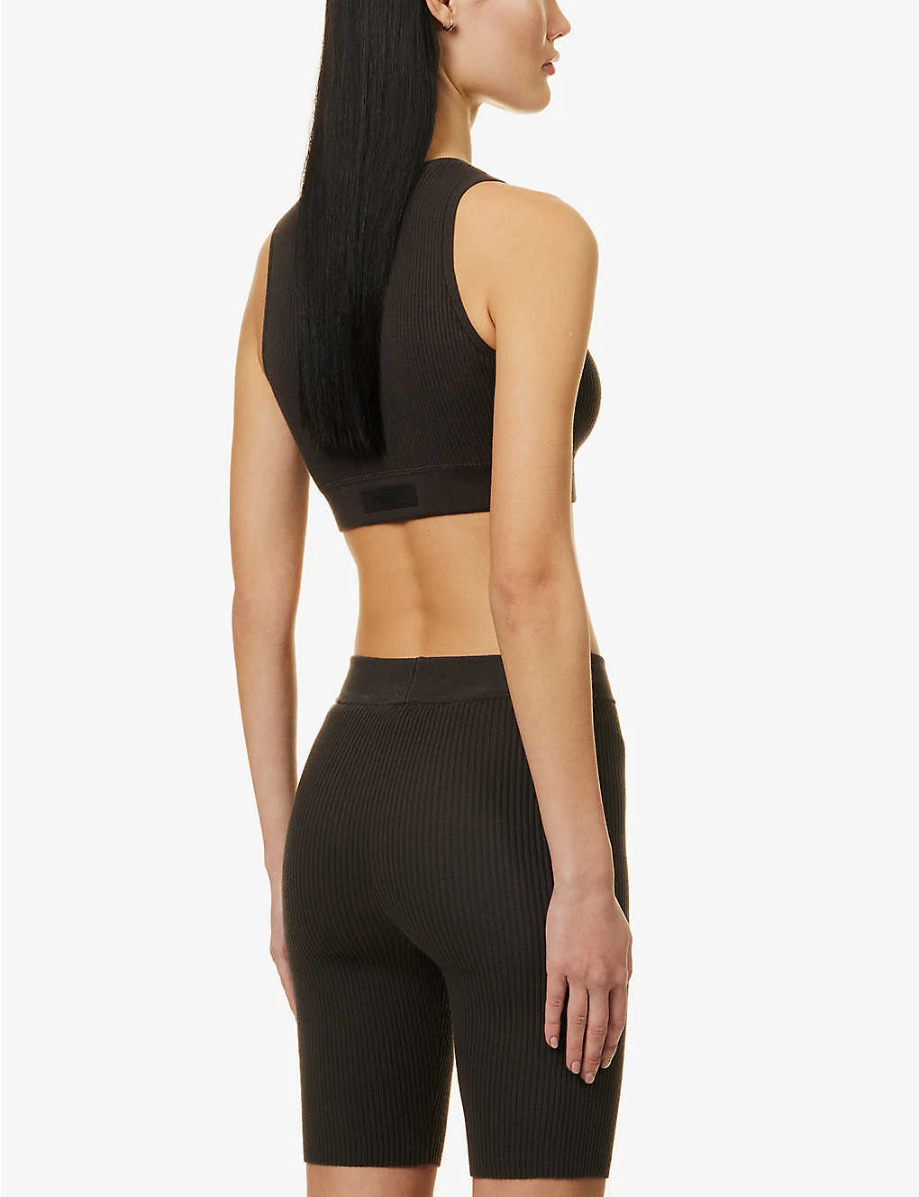 ESSENTIALS Logo-tab Ribbed Woven Shorts 6 ESSENTIALS Logo-tab Ribbed Woven Shorts - Image 4