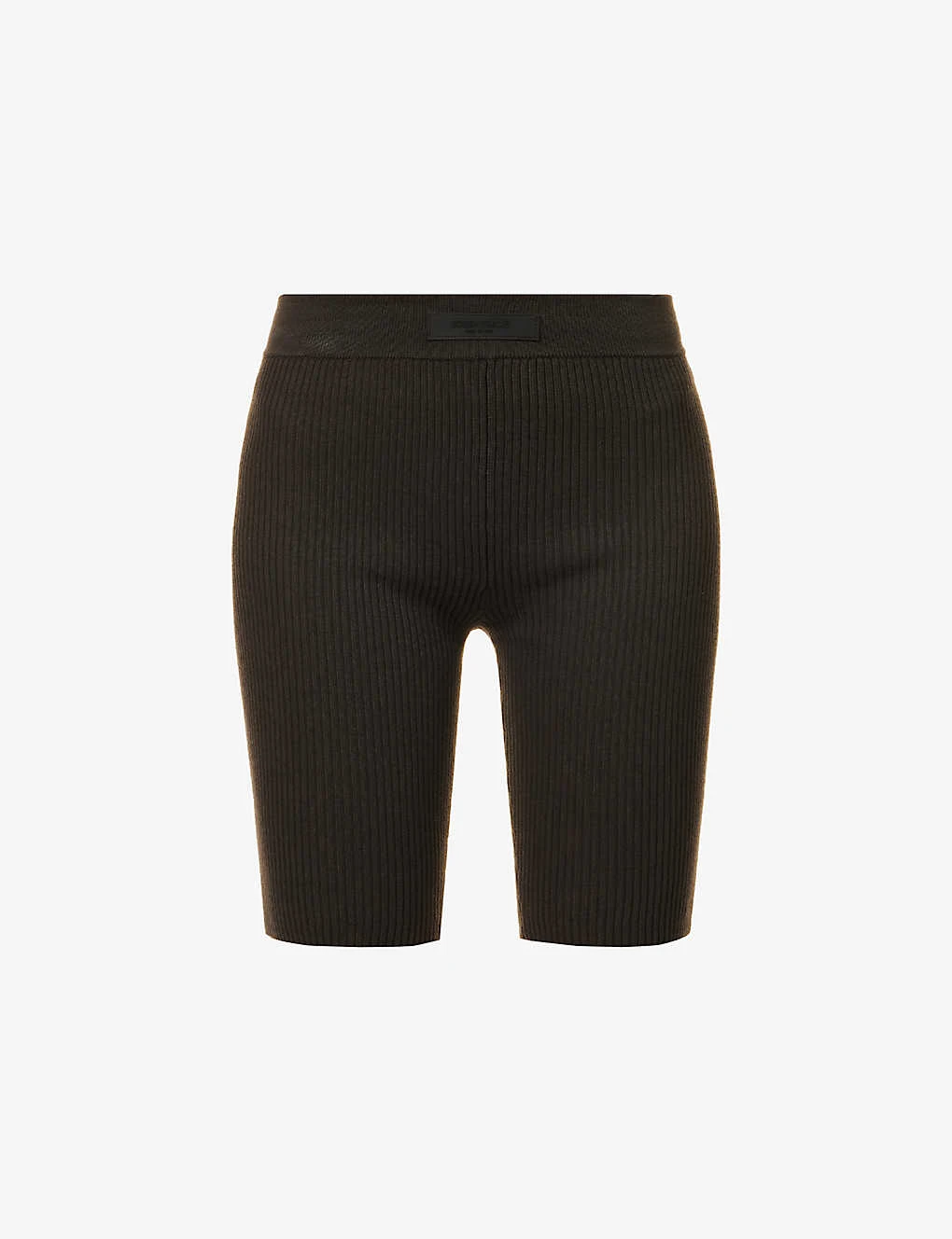 ESSENTIALS Logo-tab Ribbed Woven Shorts 3 ESSENTIALS Logo-tab Ribbed Woven Shorts