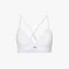 Splendor V-neck Stretch-jersey Bra -Reisi Clothing Shop R04111695 WHITE M