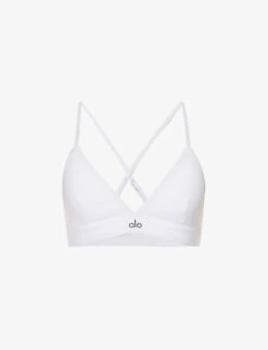 Splendor V-neck Stretch-jersey Bra